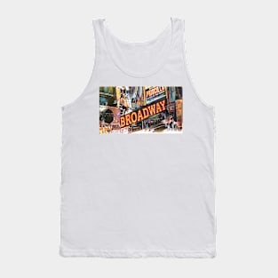 Retro Vintage Broadway Tank Top